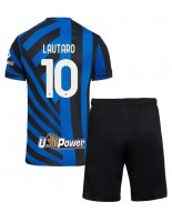 Inter Milan Lautaro Martinez #10 Kotipaita Lasten 2024-25 Lyhythihainen (+ shortsit)